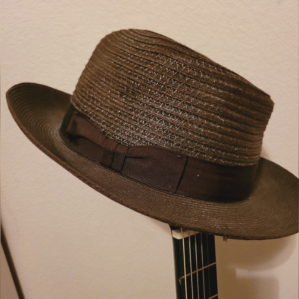 Dobbs straw hat Fedora